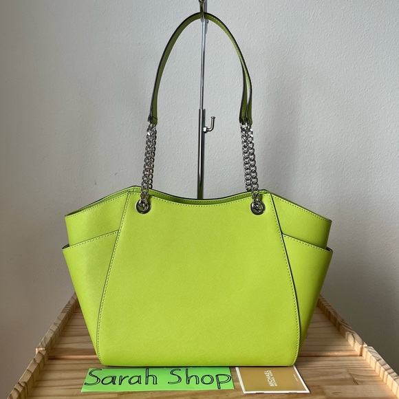 🌼Michael Kors Jet Set Travel Large Chain Shoulder Tote Set - Picture 15 of 16